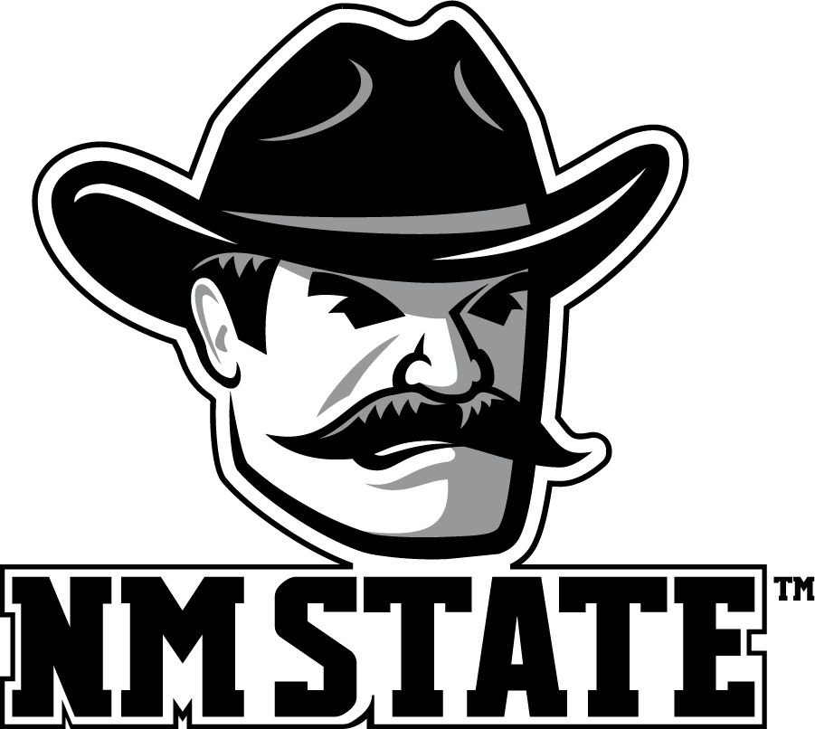 New Mexico State Aggies 2020-Pres Secondary Logo v2 diy DTF decal sticker